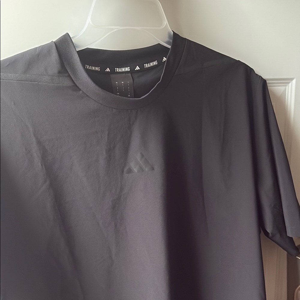 Adidas Gray Short Sleeve Tee Classic Crew